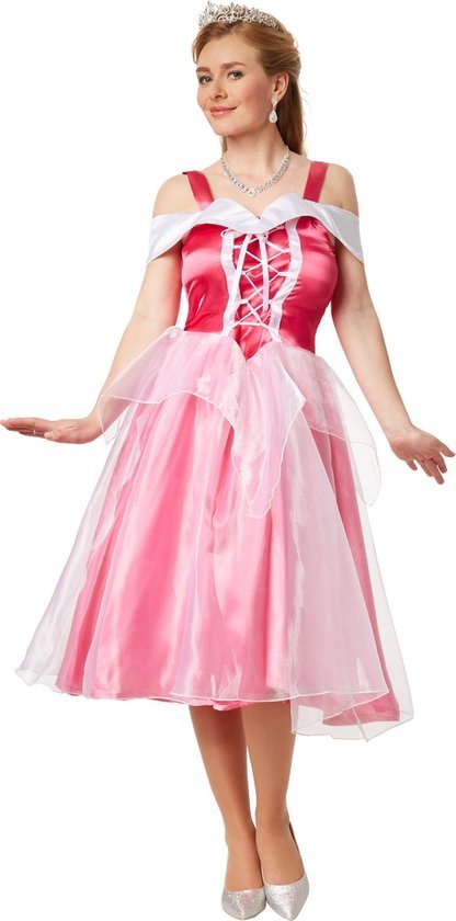 Carnaval roze jurk