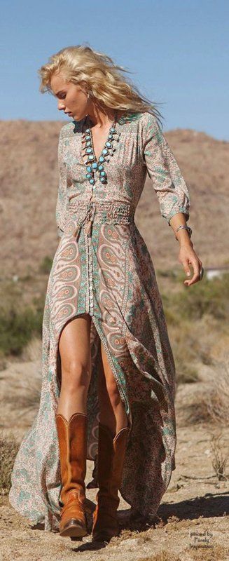 Lange jurken ibiza stijl