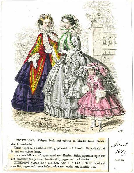 Victoriaanse tijd kleding