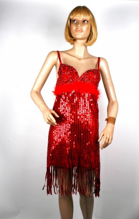 Glitter jurk rood glitter-jurk-rood-85_11