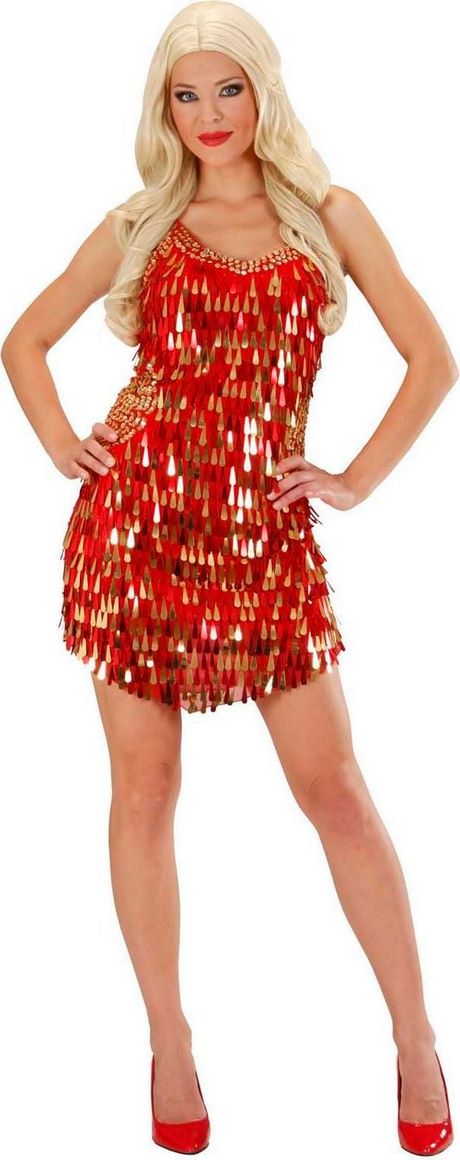 Glitter jurk rood glitter-jurk-rood-85_14
