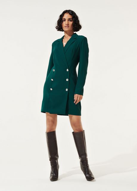 Blazer jurk groen blazer-jurk-groen-28_11