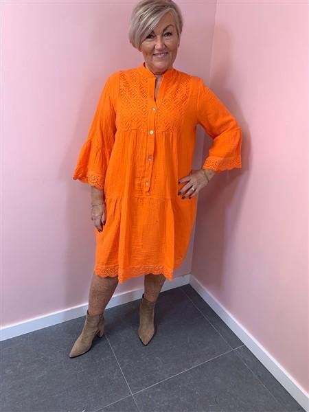 Oranje jurk 2022