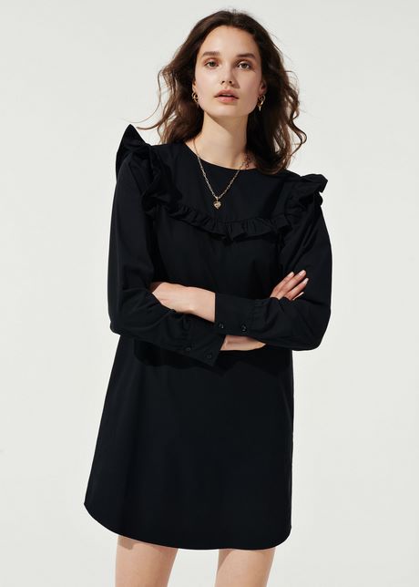 Ruffle jurk zwart ruffle-jurk-zwart-18_12