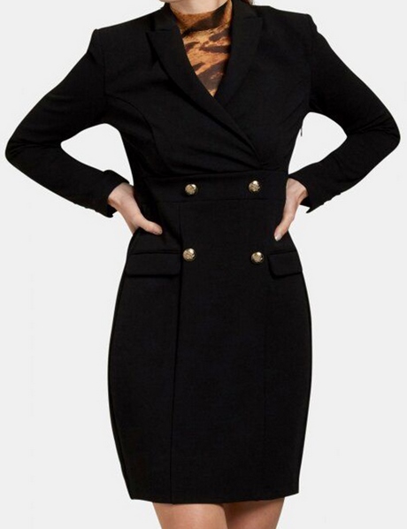 Zwarte blazer jurk dames zwarte-blazer-jurk-dames-94_3