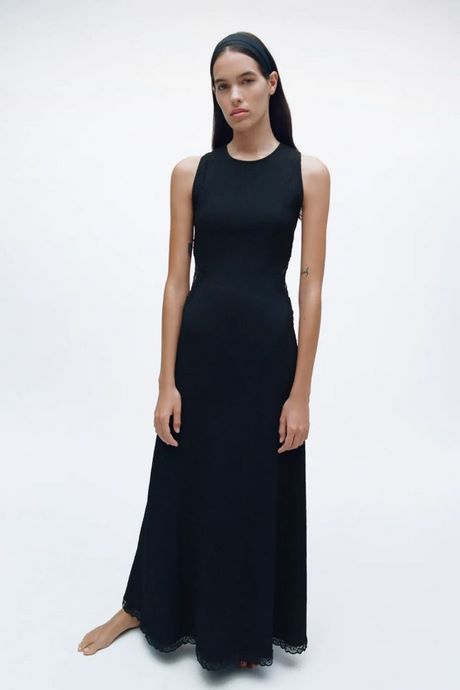 Zwarte lange jurk zara zwarte-lange-jurk-zara-47_4