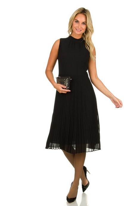 Zwarte plisse jurk zwarte-plisse-jurk-66_12