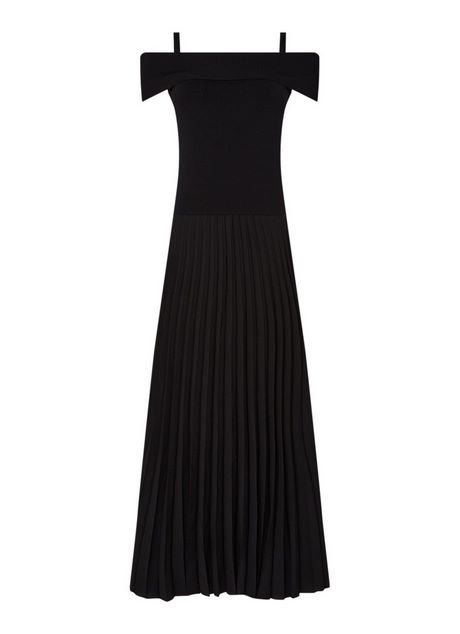 Zwarte plisse jurk zwarte-plisse-jurk-66_2
