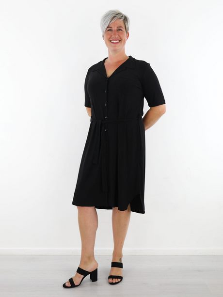 Zwarte travelstof jurk zwarte-travelstof-jurk-57_2