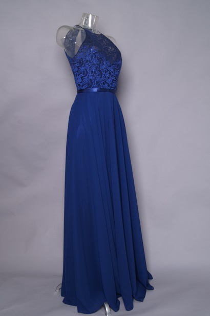 Blauwe chiffon jurk blauwe-chiffon-jurk-97_18
