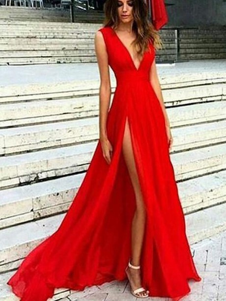 Chiffon jurk rood chiffon-jurk-rood-30_10