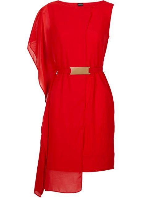 Chiffon jurk rood chiffon-jurk-rood-30_17