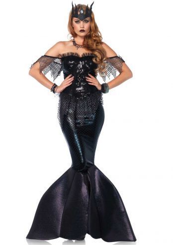 Zeemeermin jurk zwart zeemeermin-jurk-zwart-81