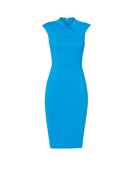 Blauwe strakke jurk blauwe-strakke-jurk-44_3