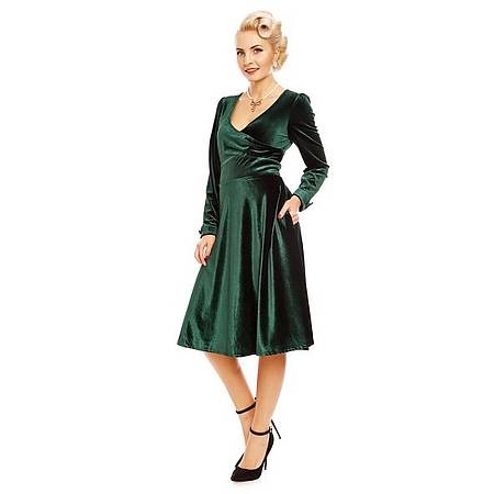 Fluwelen jurk groen fluwelen-jurk-groen-43_15