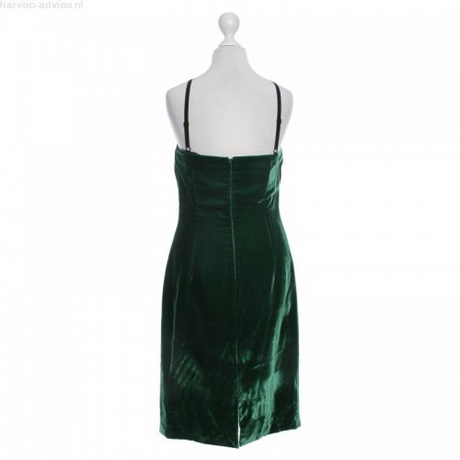 Fluwelen jurk groen fluwelen-jurk-groen-43_9