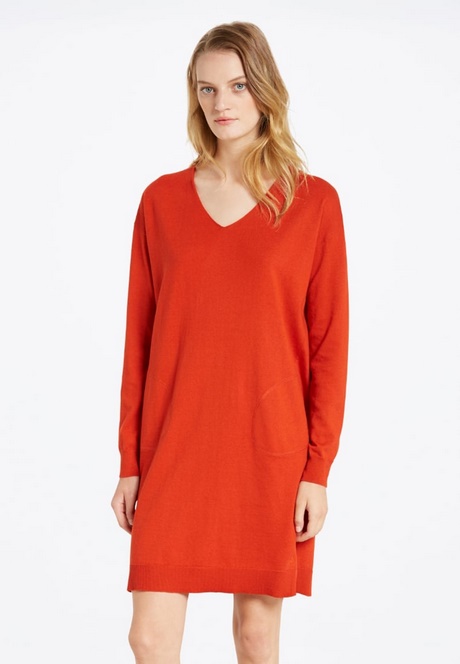Gebreide jurk rood gebreide-jurk-rood-90_12