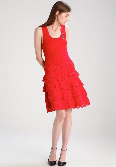 Gebreide jurk rood gebreide-jurk-rood-90_5