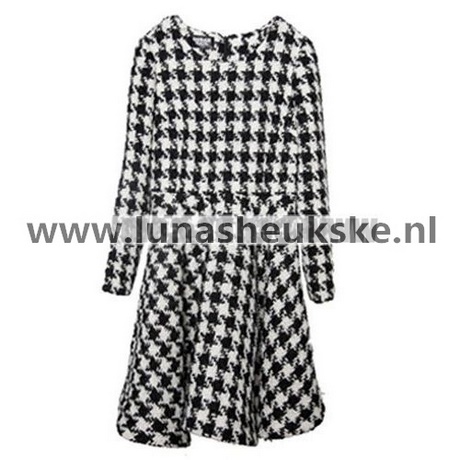 Lange zwart witte jurk lange-zwart-witte-jurk-17_13