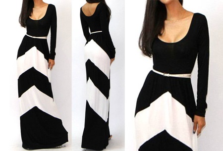 Lange zwart witte jurk lange-zwart-witte-jurk-17_2