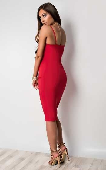 Midi jurk rood midi-jurk-rood-83_6