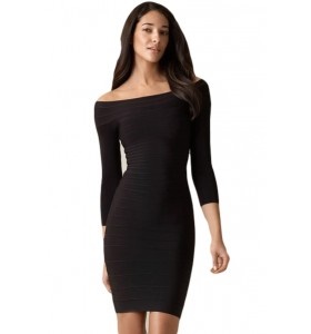 Strakke jurk zwart strakke-jurk-zwart-69_7