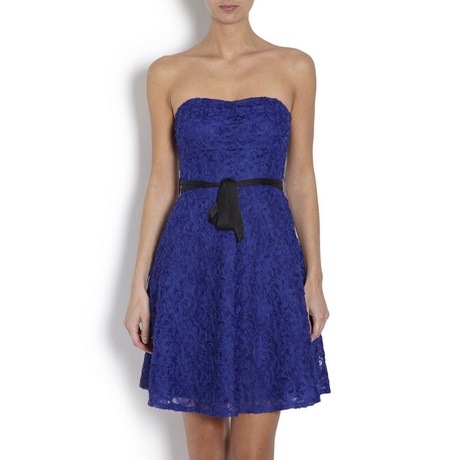 Strapless jurk blauw strapless-jurk-blauw-46