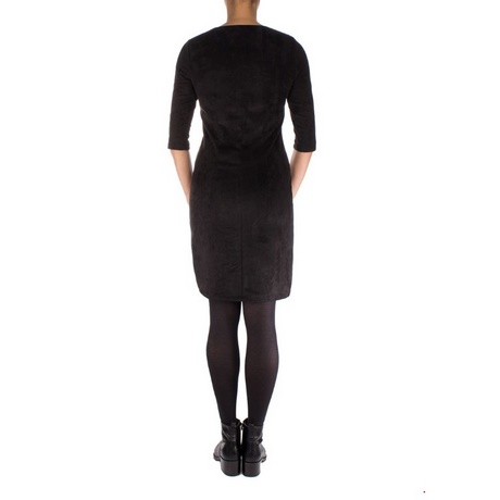 Suedine jurk zwart suedine-jurk-zwart-62_8