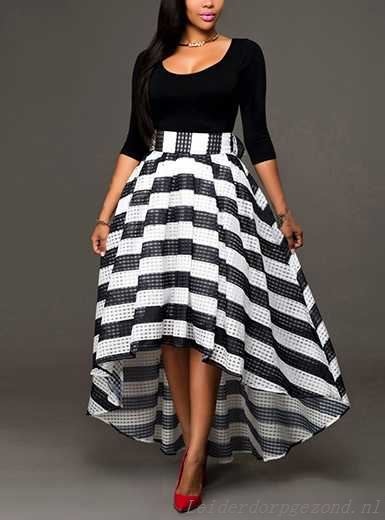 Zwart met wit gestreepte jurk zwart-met-wit-gestreepte-jurk-44_11