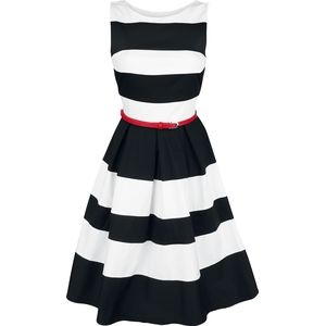 Zwart met wit gestreepte jurk zwart-met-wit-gestreepte-jurk-44_5