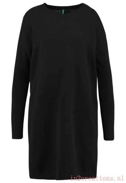 Zwarte gebreide trui jurk zwarte-gebreide-trui-jurk-69_12