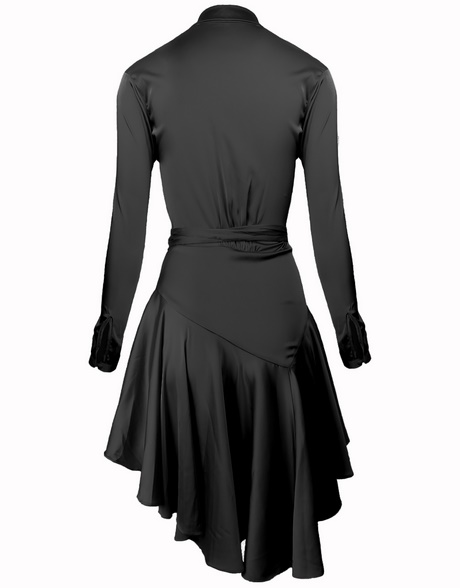 Zwarte satijnen jurk zwarte-satijnen-jurk-51_19