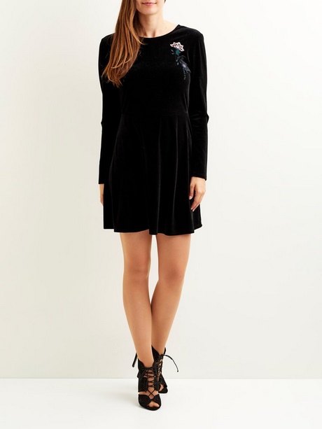 Zwarte velours jurk zwarte-velours-jurk-05_13