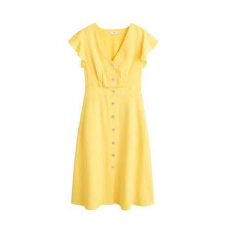 Mango gele jurk mango-gele-jurk-46