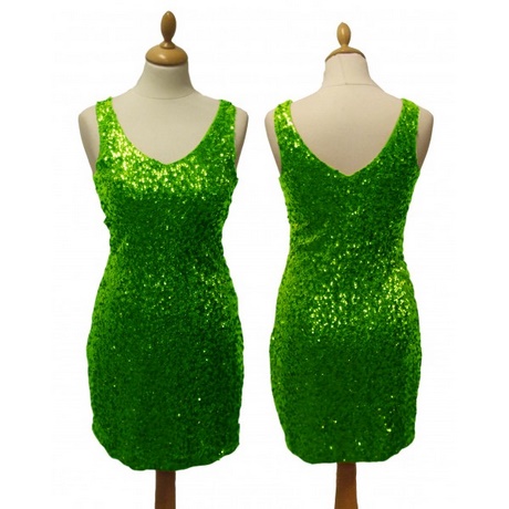 Groene glitter jurk groene-glitter-jurk-00_5
