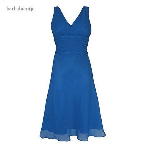 Jurk kobaltblauw jurk-kobaltblauw-99