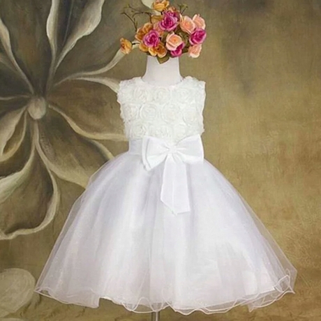 Bruidsmeisje jurk wit