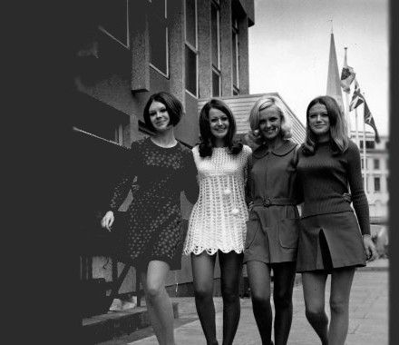 Dames kleding jaren 60