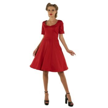 Rode jaren 50 jurk rode-jaren-50-jurk-76_5