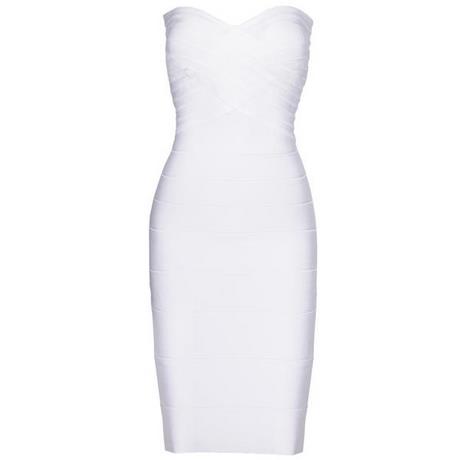 Strapless witte jurk strapless-witte-jurk-97_5