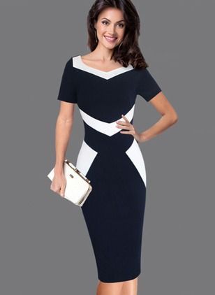 Zwarte korte strakke jurk zwarte-korte-strakke-jurk-98_13