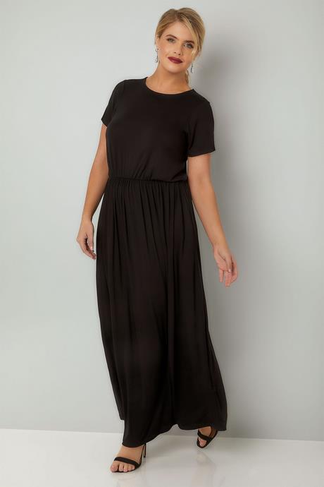Zwarte maxi jurk met split zwarte-maxi-jurk-met-split-18_8