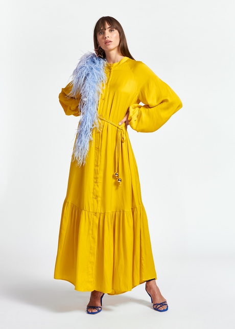 Gele jurk lange mouwen gele-jurk-lange-mouwen-99_4