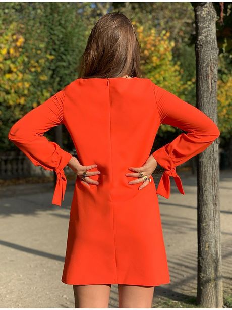 Oranje jurk lange mouw oranje-jurk-lange-mouw-31_8