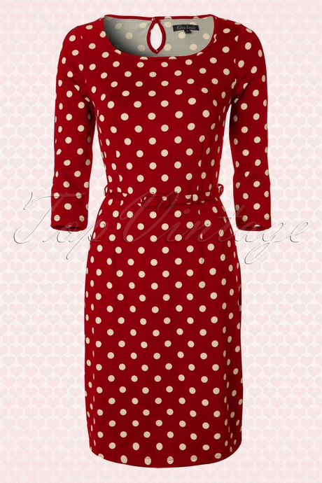 Polkadot jurk rood polkadot-jurk-rood-30_15