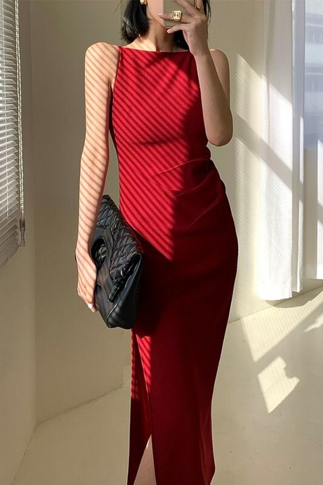 Rode mouwloze jurk rode-mouwloze-jurk-79_7