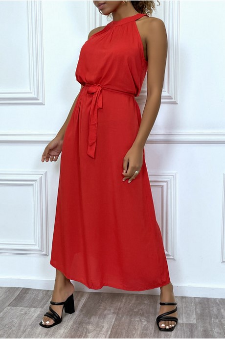 Rode mouwloze jurk rode-mouwloze-jurk-79_9