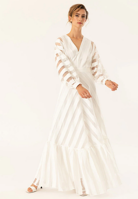Witte maxi jurk met lange mouwen witte-maxi-jurk-met-lange-mouwen-26