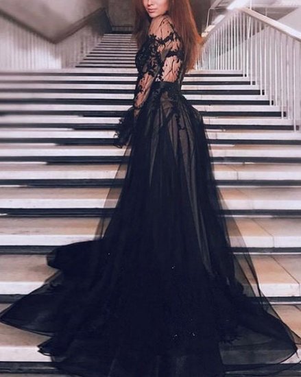 Zwarte elegante jurk zwarte-elegante-jurk-97_2