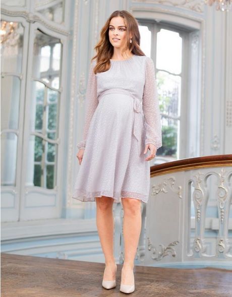 Grijze moederschap jurk grijze-moederschap-jurk-95